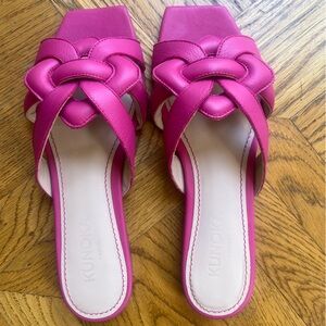 Kunoka Sylvie Sandals in Fuchsia, size EU 41 but fit as a US 8, new with box